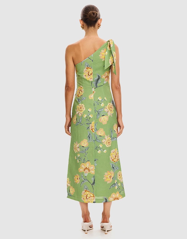 KIVARI - Eve One Shoulder Midi Dress