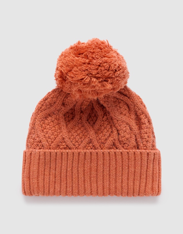 Purebaby - Cable Beanie - Kids-Babies