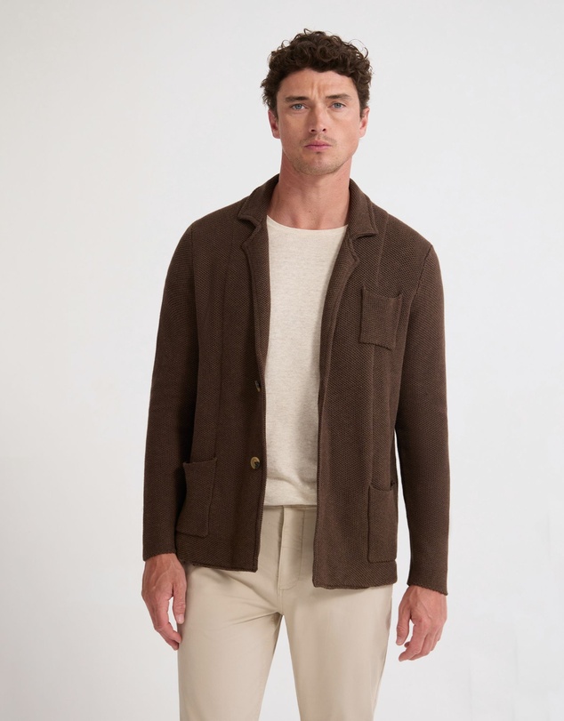 Oxford - Fernando Cotton Boxy Cardigan