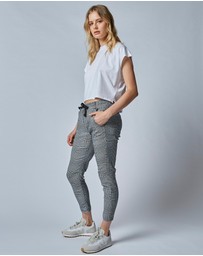 DRICOPER DENIM - Active Mono Check Jeans