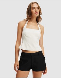 Cotton On - Luis Suiting Halter Top