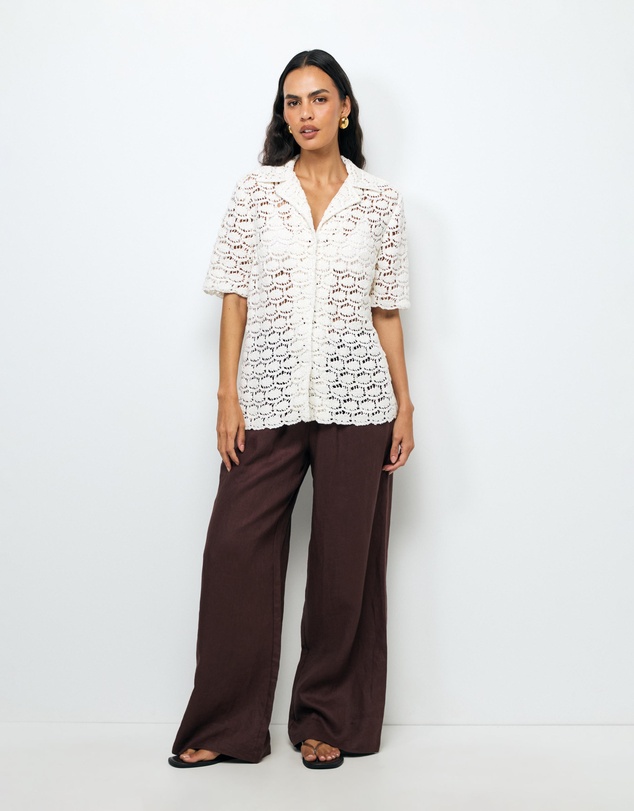 AERE - Tula Crochet Top
