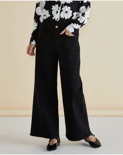 Betty Basics - Wilma Wide Leg Jean