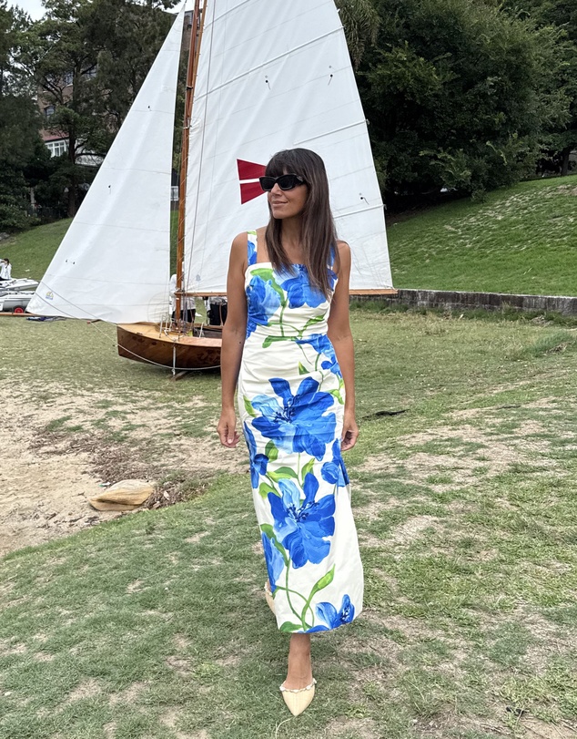 Lover - Grace Ruched Midi Dress