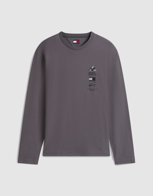 Tommy Jeans - Relaxed Peaks LS Tee