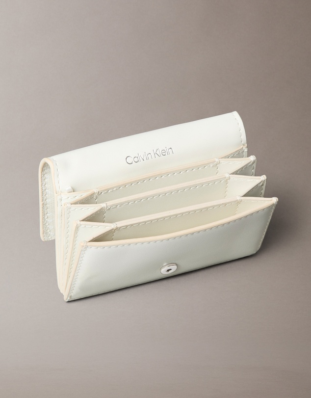 Calvin Klein - Allover Monogram Logo Accordion Card Case