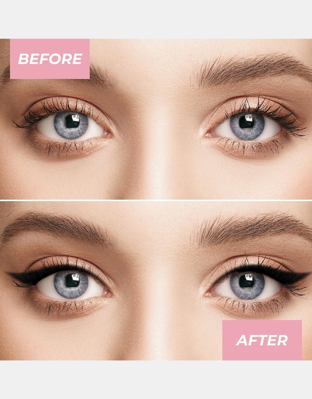 MCoBeauty - Dual-Ended Pro Pencil Eyeliner - Black