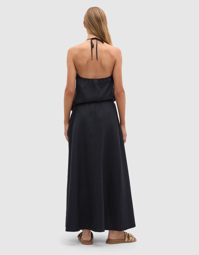 Seed Heritage - Core Linen Midi Skirt