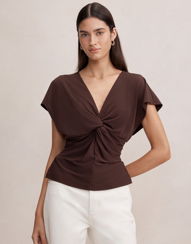 Forever New - Thea Twist Batwing Top