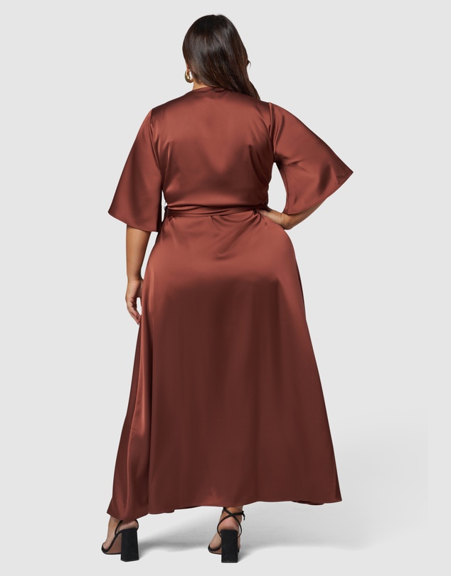 Pink Dusk by Curve Project - Glitz and Glam Maxi Dress