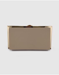 Izoa - Amanda Clutch Nude