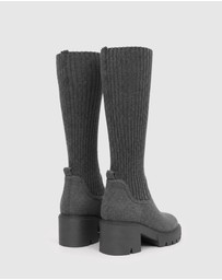 Belle & Bloom - Tokyo Lights Rib Sock Boot