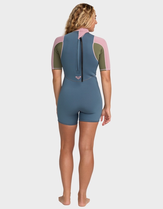 Roxy - Womens 2/2mm Prologue+ Back Zip Springsuit