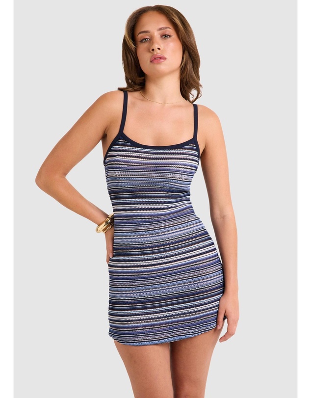 Subtitled - Greta Stripes Mini Dress