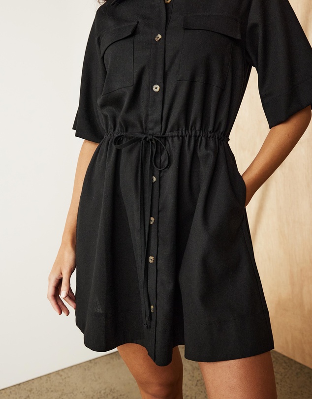 Atmos&Here - Mara Mini Shirt Dress