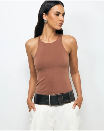 AERE - Leona Twist Detail Tank