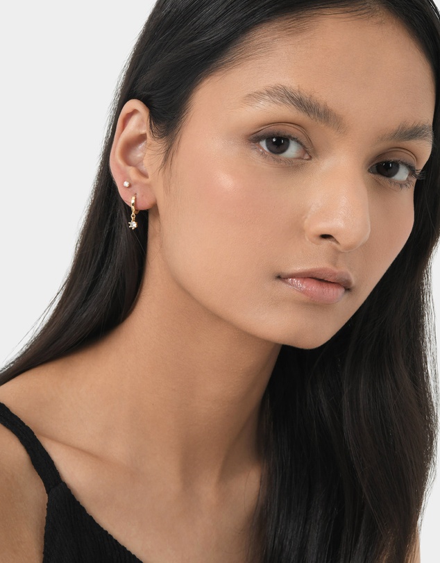 Forcast - Vivi 16k Gold Plated Earrings