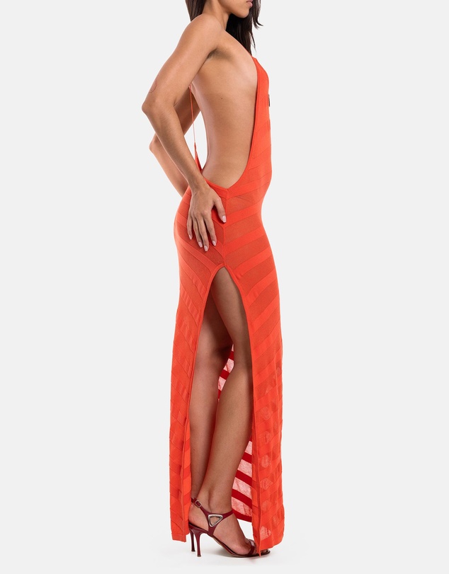 Jaded London - Noir Knit Maxi Dress