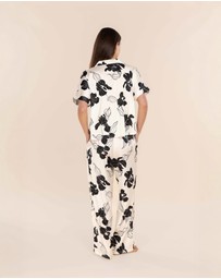 Gingerlilly - Wren Recycled Silky Satin Floral PJ