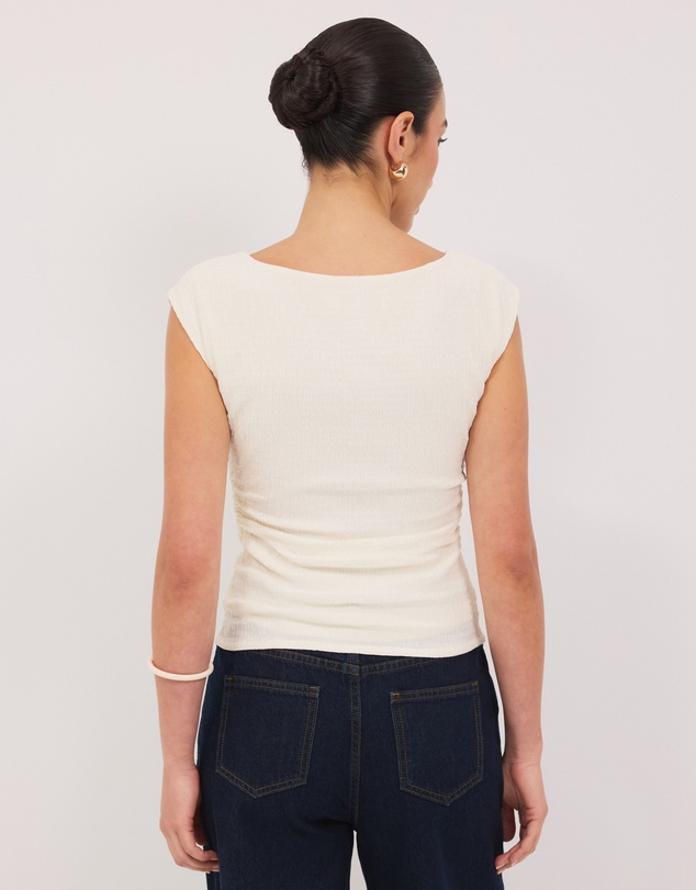 Calli - Hazel Assymetric Jersey Top