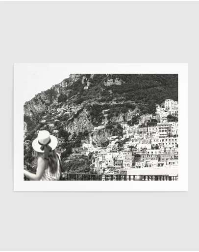 Olive et Oriel - Positano Views Art Print