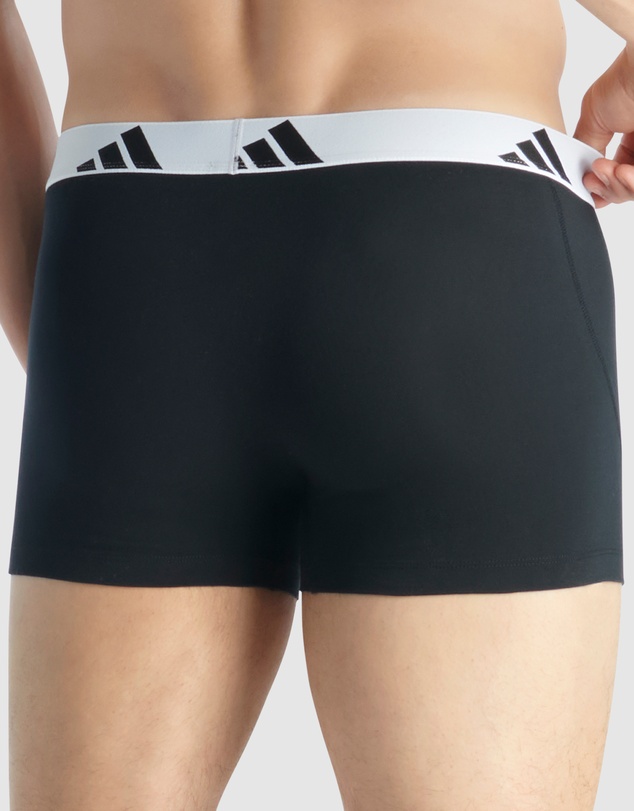 adidas Sportswear - 3 Pack Active Flex Cotton Trunk Underwear