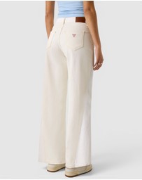 GUESS Jeans - GUESS JEANS G11 Wide Leg High-Rise Twisted Jeans