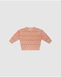 Kynd Baby - Knit Jumper in Pink Heart