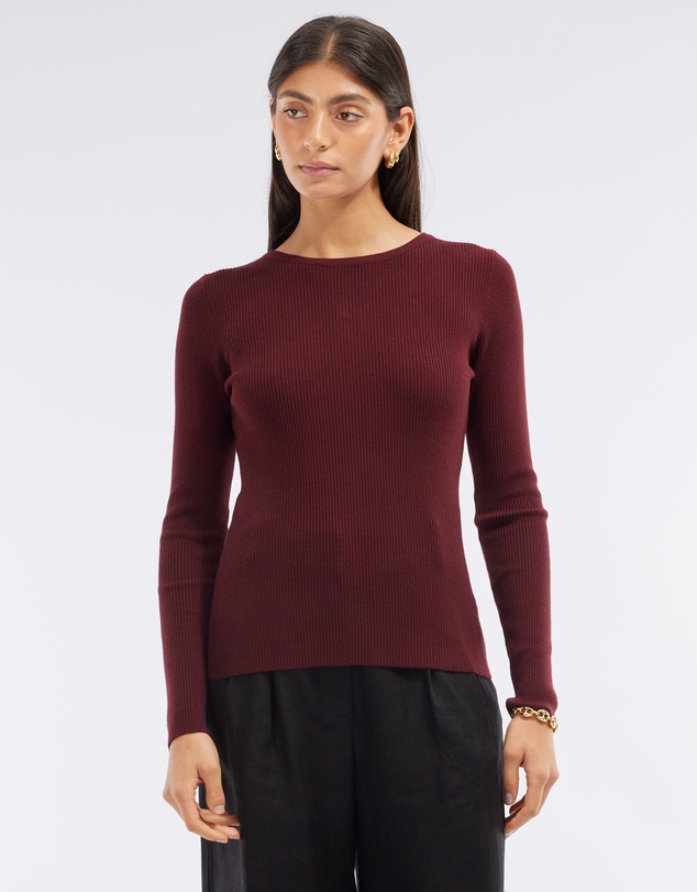 Amelius - Afina Long Sleeve Knit Top