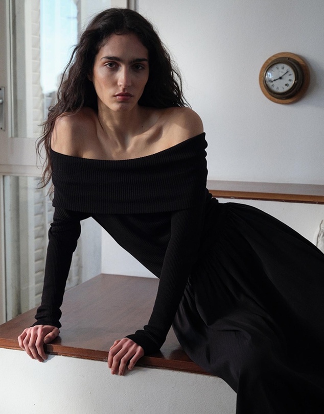 M.N.G - Palace Off-The-Shoulder Dress