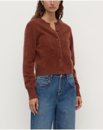 Assembly Label - Carina Merino Wool Long Sleeve Cardigan