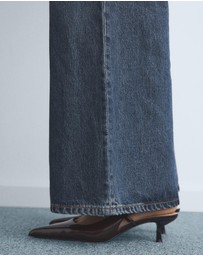 M.N.G - Wide-Leg Jeans With Buttons