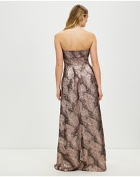 Romance by Honey and Beau - Milla Strapless Maxi Dress