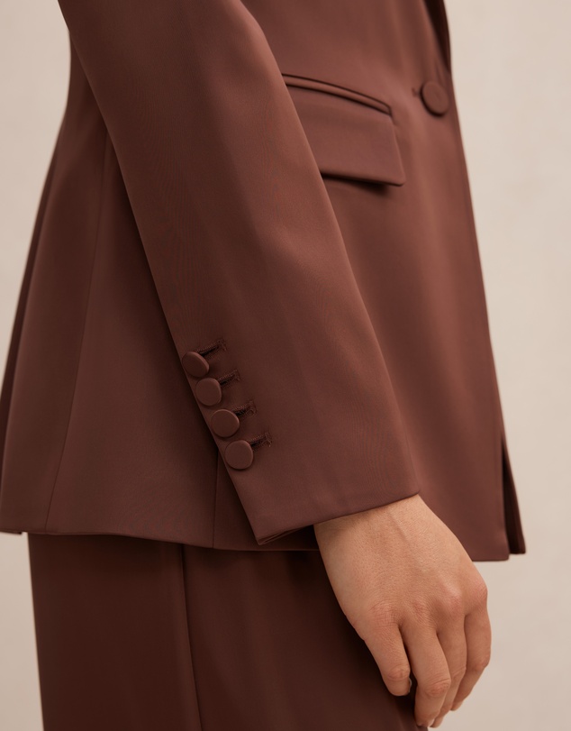 Forever New - Solana Satin Single Breasted Blazer