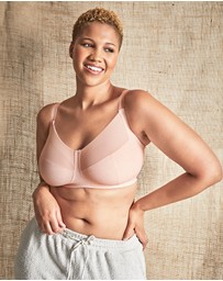 Royce Lingerie - Rosa Wirefree Full Cup Bra with Organic Cotton