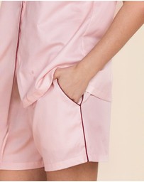 Gingerlilly - Rebecca Judd x Gingerlilly Camilla Cotton Short PJ Set