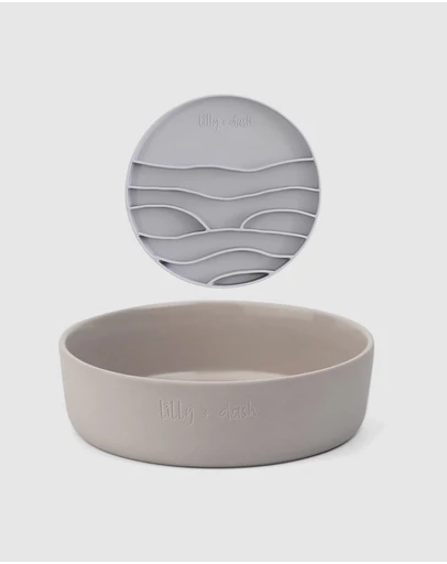 Lilly + Dash - Dog Food Water Bowl & Insert Combo