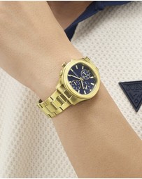 GUESS - GUESS Men's Gold-Tone Multifunction Watch