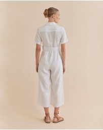 Amelius - Portsea Linen Jumpsuit