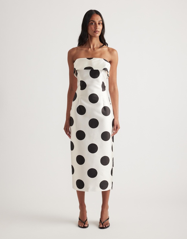 Decjuba - Zahra Strapless Midi Dress