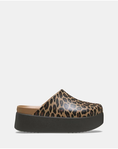 Crocs - Dylan Platform Animal Clogs - Women's