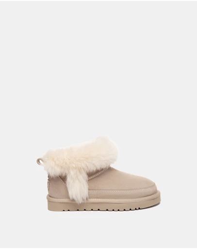 EVERAU - Australian Shepherd Ugg Frovia Cow Suede Upper UGG Boots