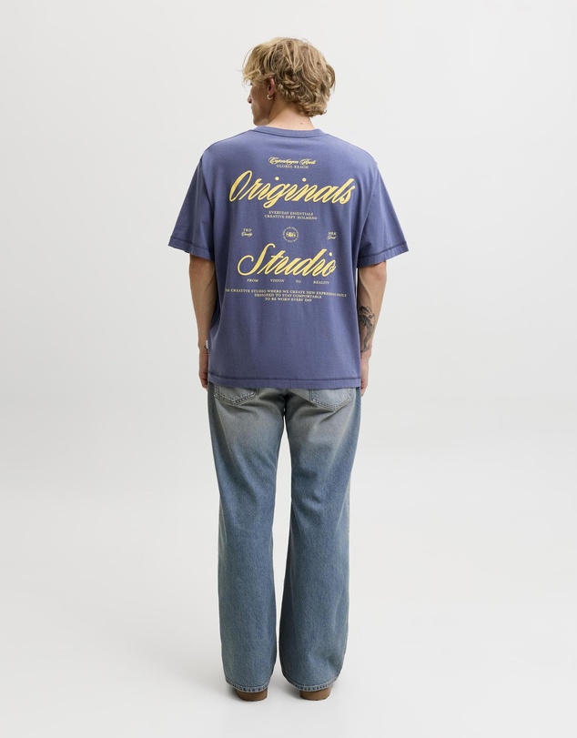 Jack & Jones - Jornorrebro SS Crew Neck Typo Tee Noos