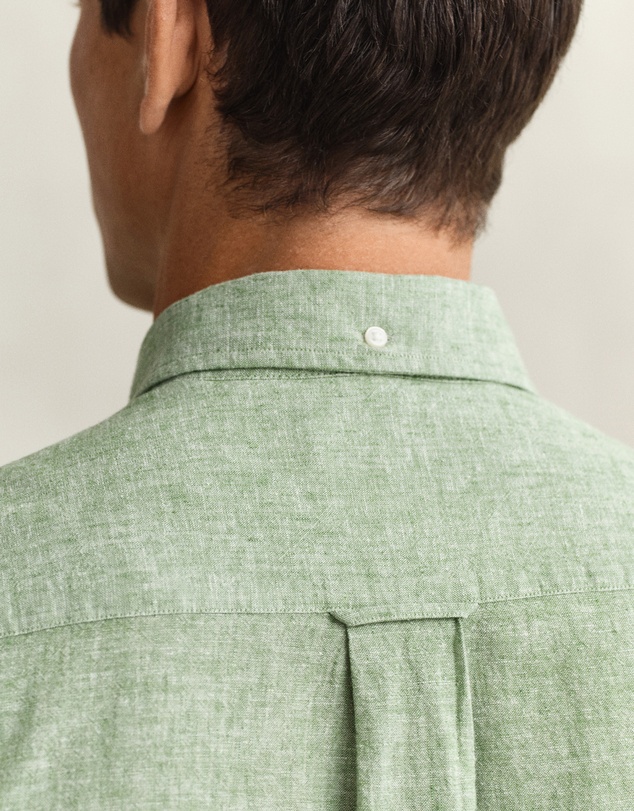 Gant - Cotton Linen Short Sleeve Shirt