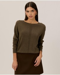 Tussah - Grace Boat Neck Jumper