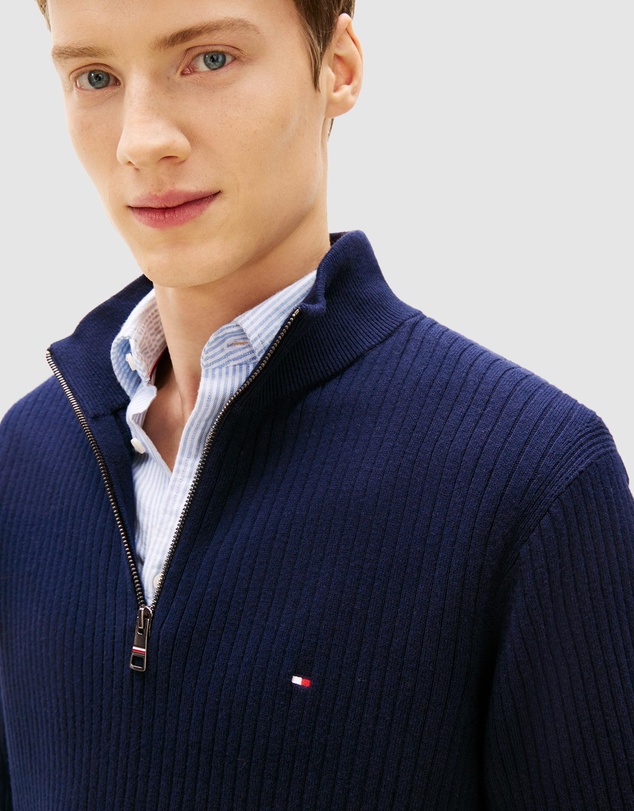 Tommy Hilfiger - Cashmere Quarter-Zip Jumper