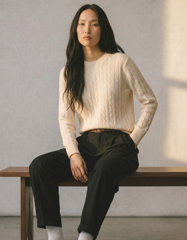 Mcintyre - Liz Merino Cableknit