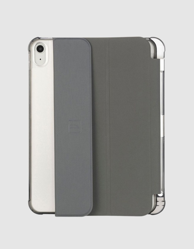 Tucano - Tucano Satin Folio Case Grey for iPad 10th Gen 10.9 2022 and iPad 11 A16 with Pencil Holder