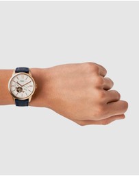 Fossil - Townsman Auto Blue Analogue Watch ME3171