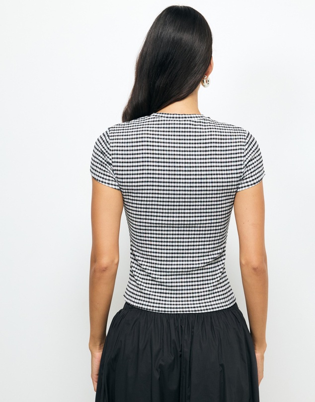 AERE - Aeliana Gingham Top